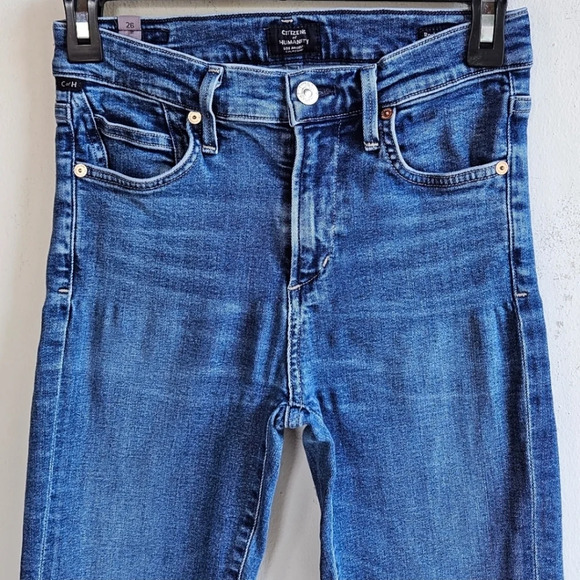 CITIZENS OF HUMANITY ROCKET CROP HIGH RISE SKINNY SIZE 26 S#085 - Picture 4 of 8
